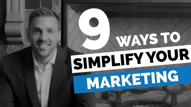 9 Methods To Simplify Your Advertising and marketing – The Trendy Mar…