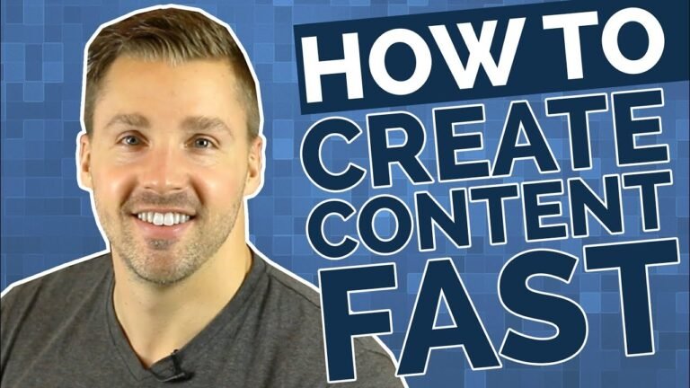 How To Create Content material Quick – 7 Content material Advertising and marketing S…