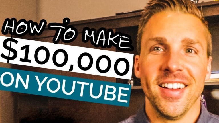 How To Make 0,000 A Yr on YouTube (Earn 10k A…